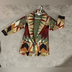 Psychic Outlaw Multicolor quilt coat